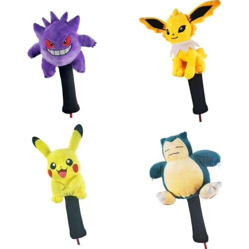 Golf club head cover, driver cover, cartoon cue cover protective cover, cute and exquisite cue cap cover