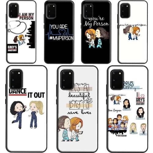 Greys Anatomy You are my person Phone Case For Samsung Galaxy S21 Ultra S20 FE S10E S8 S9 S10 Plus Cover For Note 10 9 20
