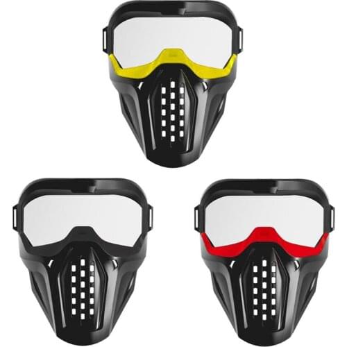 Airsoft Paintball Full Face Mask Hunting Headgear Protective Masks for CS Wargam