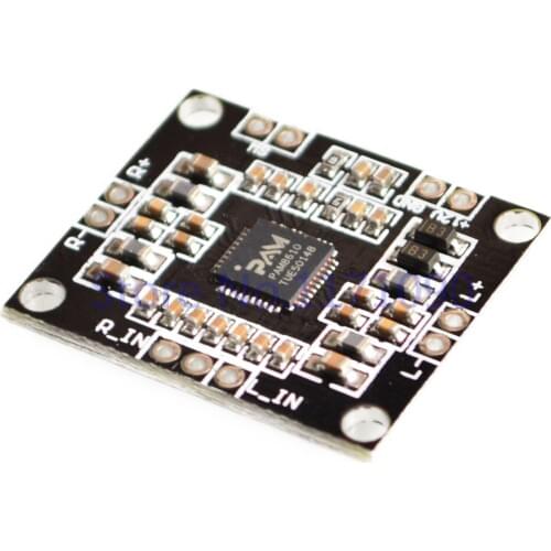 1pcs PAM8610 2x15W amplifier board digital two-channel stereo power amplifier board miniature