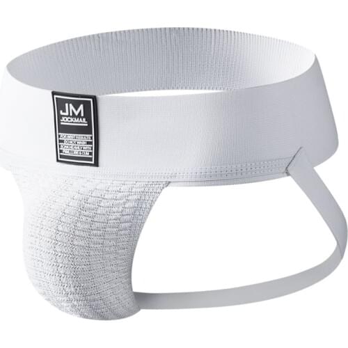 Jockmail jockstrap men shorts Summer home fitness Sexy Men Underwear Briefs Thongs Men Jockstrap Gay underwear 3.15" Waistband