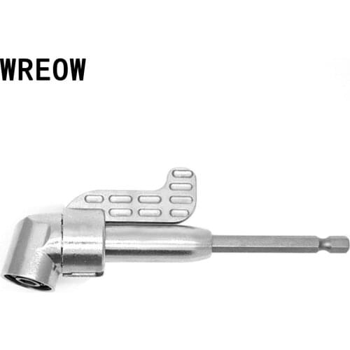 105 Degree Angle Driver Screwdriver Socket Holder 1/4" Extension Hex Screwdriver Bit Holder Adapter Power Multifunction Tool