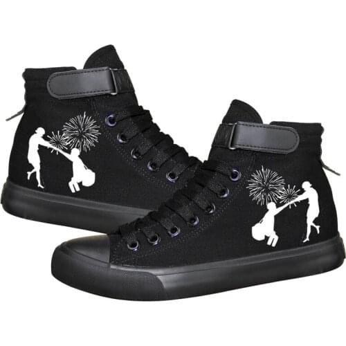 Unisex Anime I Want to Eat Your Pancreas noctilucent Casual Ankle Canvas Shoes Hook Loop plimsolls duck shoes Sneakers