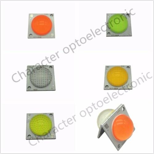 High Bright COB LED Lamp Chip Bulb DC30-32V 50W High Power COB LED Lamp beads White Red Green Blue with 60 degree Lens