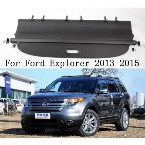 Car Rear Trunk Cargo Cover Security Shield Screen shade Fits For Ford explorer 2013 2014 2015