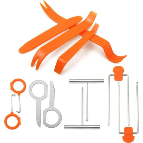 12pcs Car Door Clip Panel Radio Removal Tool For KIA Rio K2 K3 K5 K4 KX5 Cerato,Soul,Forte,Sportage R,SORENTO,OPTIMA