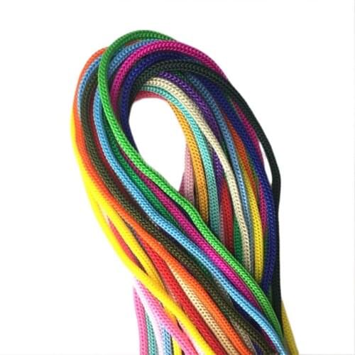 50M Colorful Nylon Rope Climbing Traction Tying Garden Supplies Craft Decorative Thread For Shoelaces Clothes 2mm thickness