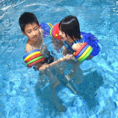 6Pcs/lot Kids Arm Float Discs Swim Arm Brand Set Swimming Armbands for Pool Baby outdoor Funny Sport