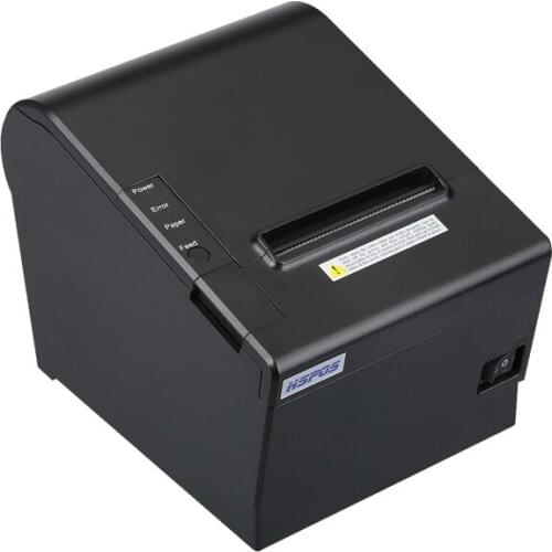Auto cutter 80mm usb and lan port thermal receipt billing pos printer with high quality support cash drawer