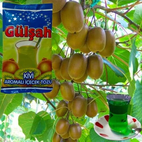 Kiwi powder Turkish tea free shipping delicious 200 gr - 1.200 gr hot tea powder with water healty made in Turkey g-1010