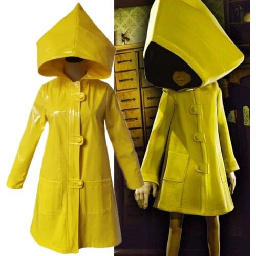 Game Little Nightmares 2 Six Cosplay Costume Outfit Uniform Halloween Coat Prop