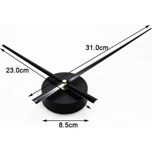Quartz Wall Clock Movement DIY Clock Mechanism Parts Classic Hanging Black Quartz Watch Wall Clock Movement