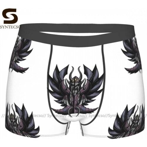 Knights Of The Zodiac Underwear Stretch Hot Customs Trunk Polyester Pouch Boy Boxer Brief