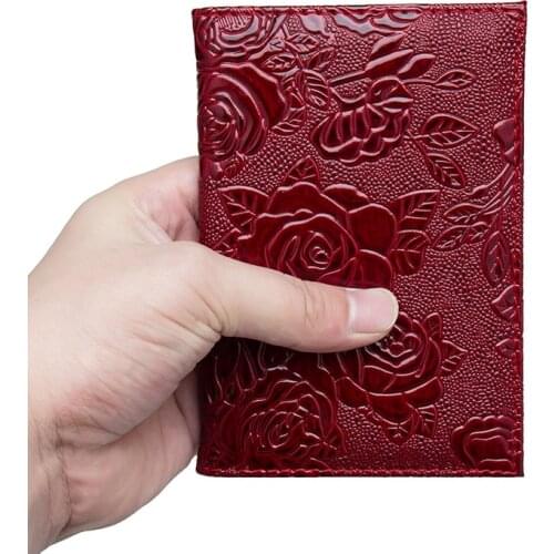 1 Pc Blue Fashion passport holder women pu leather passport cover travel cover for documents travel wallet for passport case New