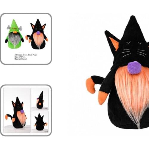 Skin-friendly Flexible Faceless Cartoon Cute Dwarf Gnome Halloween Toy for Gifts
