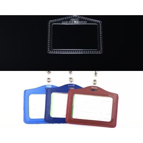 Card Cover Acrylic Pattern Handmade Template for Business Card DIY Sewing Pattern 10.5*8.5cm