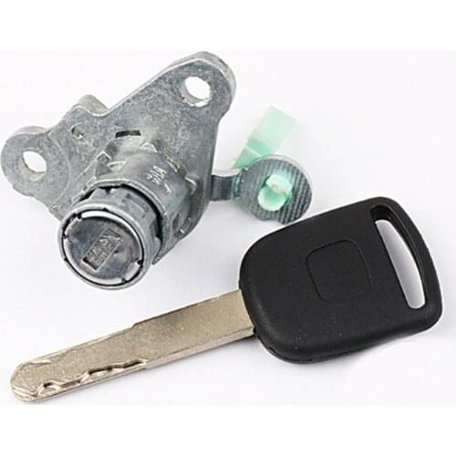 Replacement Ignition Lock Cylinder Auto Left Door Lock Cylinder For HONDA 03-08 Fit Car Lock With 1 Key