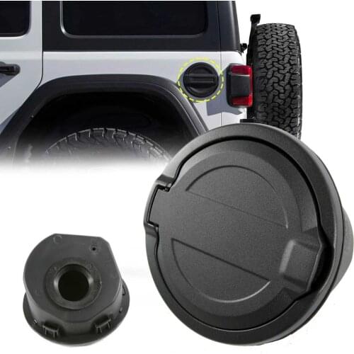 Fuel Filler Door Cover Gas Cap Exterior Accessories For Jeep Wrangler JL Unlimited