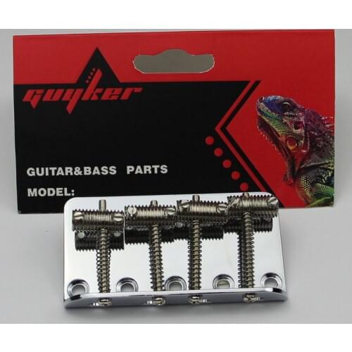 High Quality 4 String Alchemy Bass Bridge Fixed Bridge Nickel
