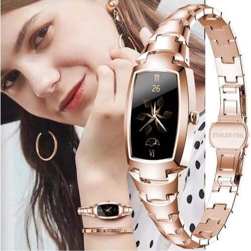 GEJIAN Ladies Smart Watch Women Waterproof Sports Fitness Tracker Women Menstrual Cycle Message Reminder New smartwatch Woman