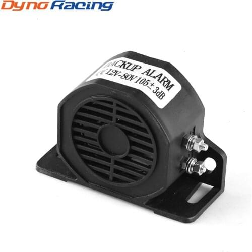 105dB Decibel 12V Backup Siren Beeper Buzzer Sound Warning Alarm Car Truck Vehicle Horn For Vehicle Reversing Reminders