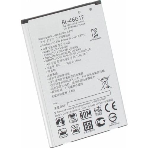 10pcs /lot 2800mAh 3.85V BL-46G1F Replacement Battery For LG K10 (2017) K425 K428 K430H K20 Plus TP260 M250 MS250 X400 LGM-K121K