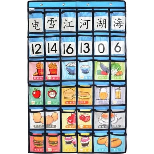 36 Grid Transparent Bag Mobile phone USB Digital Storage Bag Wardrobe Underwear Panties Socks Wall Hanging Storage Bag