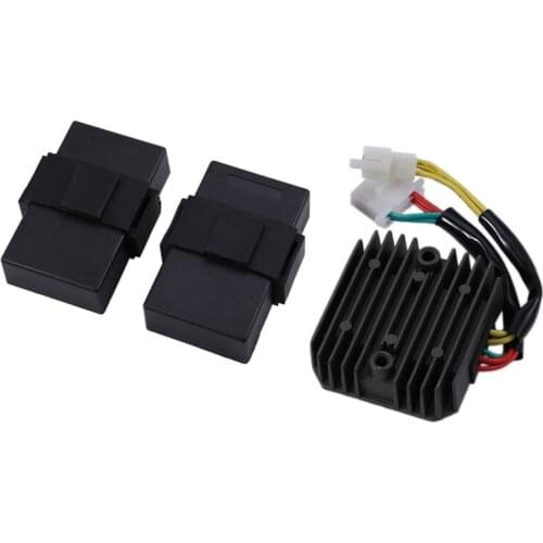 2 x CDI for Honda XL600 V Transalp / XRV 650 Africa Twin CI558 + 1 Regulator