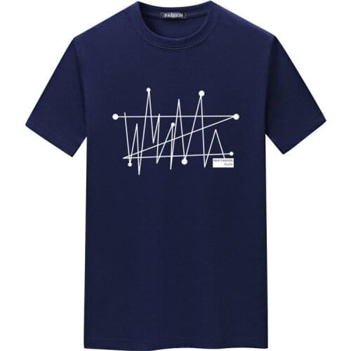 2021Summer New European American S-5xl Plus Size Round Neck All-match Casual Tide Men Sports Short-sleeved T-shirt Free Shipping