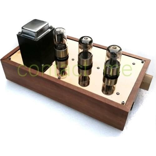 6N8P 6SN7 tube preamplifier 6Z5P bile rectifier, hifi front bile preamp, frequency response 10HZ-100KHZ，Distortion below 0.2