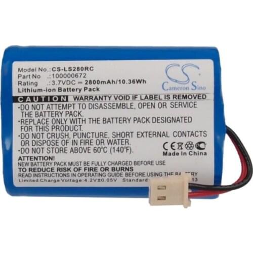 Cameron Sino 2800mAh battery for LIFESHIELD LS280 WGC1000 100000672 Remote Control Battery