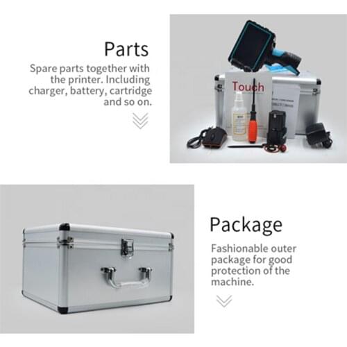 Automatic Expiry Date Coding Machine Industrial Hand Ink Jet Printer for Bottle Can Jar Box Plastic bag