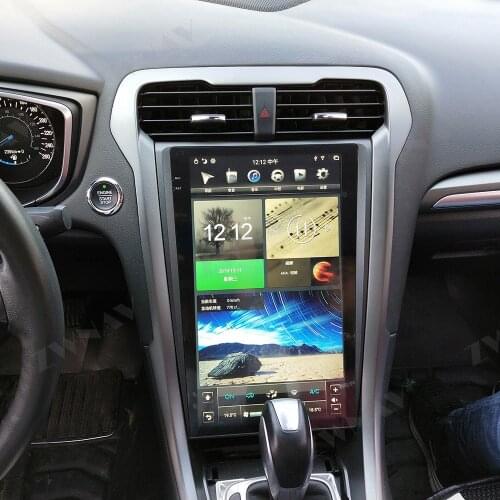 Tesla Stijl Android Auto Multimedia Speler FOR Ford Mondeo Fusion MK5 2017-2019 Auto Radio Stereo Head Unit wifi Gratis Kaart