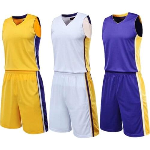 Custom Basketball Jersey , Kids training Suit , Basketball Shirt + Shorts Sets , Men kit throwback basketball jerseys Uniforms