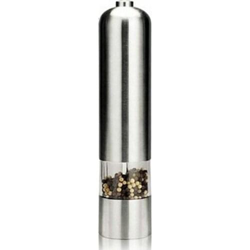 Free shipping,New Stainless Steel Electric Kitchen Tool Salt Sugar ChocolateSpice Sauce Salt Pepper Mill Grinder
