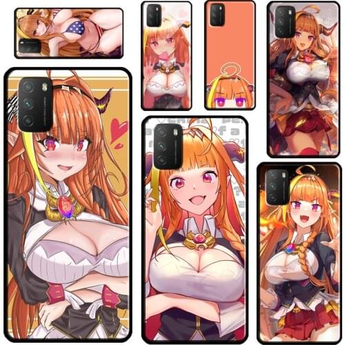 Hololive Kiryuu COCO Anime For Xiaomi Mi 11 Ultra 9T 10T Pro Mi Note 10 Lite Phone Case For POCO X3 Pro M3 F1 F2 F3