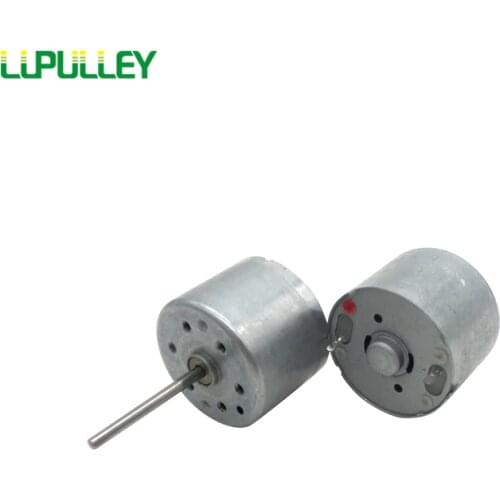 LUPULLEY RF-310T-11400 DC Motor DC3V-6V 5.9V 6400RPM 310 Micro Motor 10mm/22mm Long Shaft for Solar Four-Wheel Drive,Small Toys