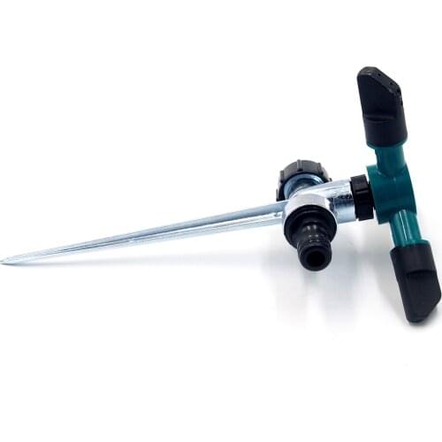 Lawn Sprinkler Automatic 360 Rotating Large Area Yard Sprayer System Oscillating Watering Drip System Easy Hose Connection