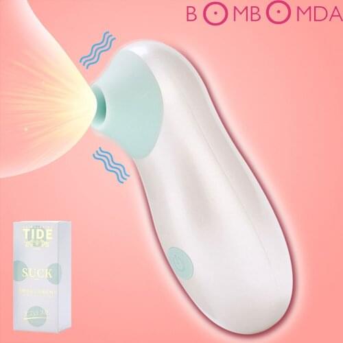 Blowjob sex toys Sucking Vibrator Clit Sucker vibromasseur 10 Speed Nipple Clitoral Vibrator Silicone Licking sex toys for Women