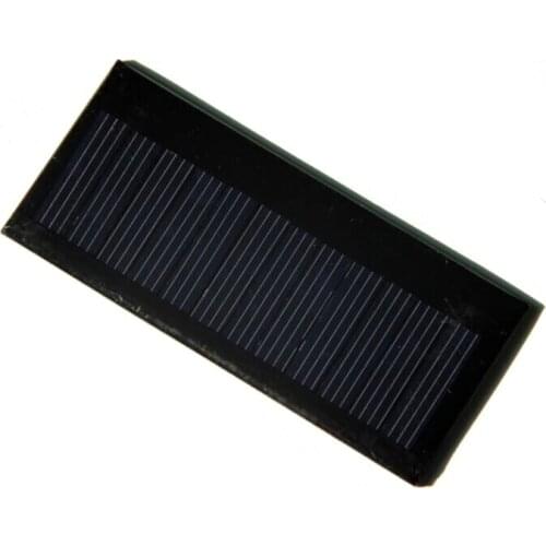 0.3W 5.5V Solar Panel Solar Cell DIY Solar Charger Polycrystalline Solar Cell Panel Education Kits Study 86*38*3MM