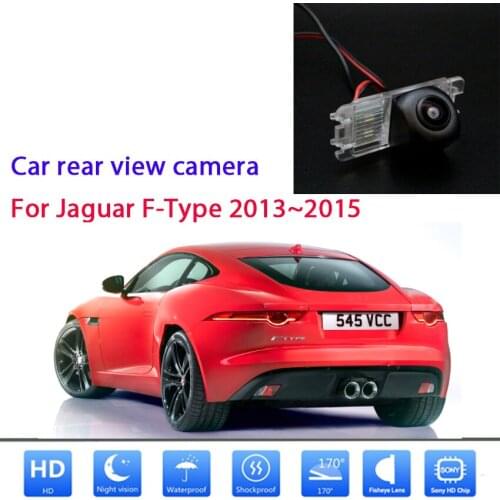 Starlight night vision Car Rear View Camera For Jaguar F-Type 2013 2014 2015 CCD Full HD Night Vision Waterproof