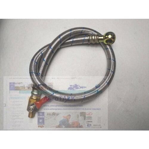 Fuel delivery pipe (Screw has two choice: M12/M14) for DONGFENG tractor 30 40 series, part number