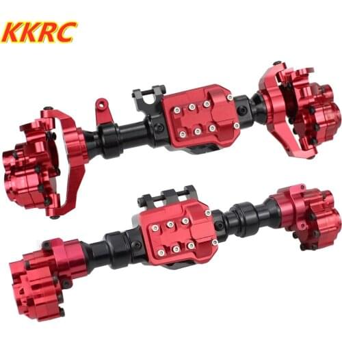 TRX4 Front Rear Portal Axle Housing Aluminum for 1/10 RC Crawler Car TRX-4 Axles Upgrade Parts