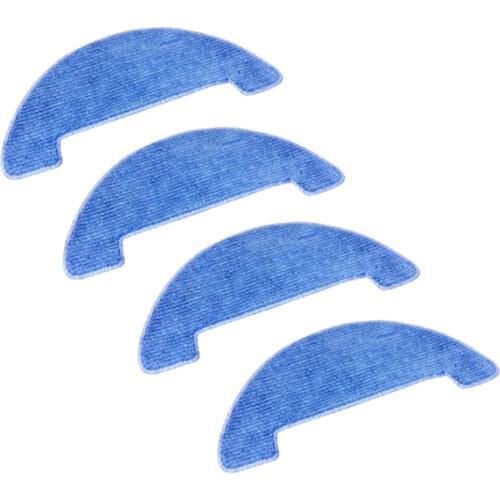 4pcs/lot Robot Vacuum Cleaner Mop Cloth Rags for Gutrend SENSE 410 Robotic Vacuum Cleaner Spare Parts Accessories