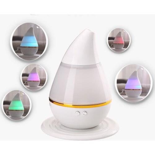 Air Humidifier 250ML USB Aroma Air Diffuser 7 Color LED Light Ultrasonic Air Humidifier Essential Oil Aromatherapy Mist