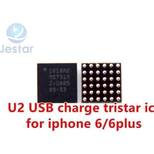 5pcs/lot 1610A2 U1700 U2 usb charger charging tristar ic for iphone 6 6plus