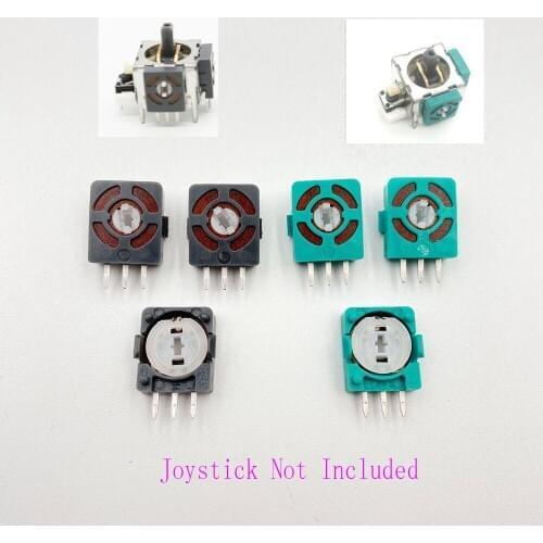 10PCS Green Grey Part For PS2 Controller Analog Axis Resistors for XBOX 360 Controllers 3D Joystick Micro Switch Button