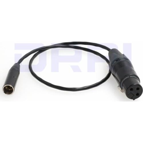 Blackmagic Video Assist 4K BMD BMPCC Audio Cables Mini XLR to XLR