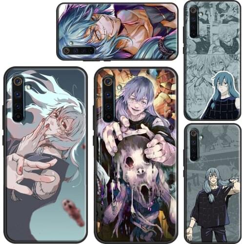 Mahito Jujutsu Kaisen Anime For OnePlus 9 9Pro 7 8 8Pro 8T 9R Case For Realme 8 7 6 Pro Q3 C3 C11 C15 C21 GT Neo Cover