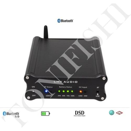 HiEnd digital audio player, USB Bluetooth 5.0 optical fiber SPDIF AES I2S PCM, support aptX\aptX-HD encoded audio transmission